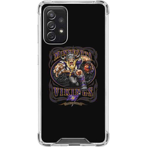 Liquid Blue NFL Minnesota Vikings Running Back Galaxy A72 5G Clear Case